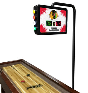 Chicago Blackhawks 12' Shuffleboard Table