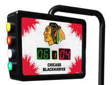 Load image into Gallery viewer, Chicago Blackhawks 12&#39; Shuffleboard Table