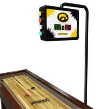 Load image into Gallery viewer, Iowa Hawkeyes 12&#39; Shuffleboard Table