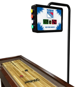 New York Rangers 12' Shuffleboard Table