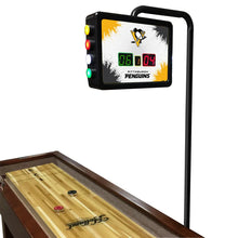 Load image into Gallery viewer, Pittsburgh Penguins 12&#39; Shuffleboard Table