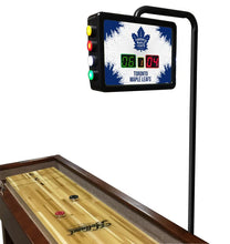 Load image into Gallery viewer, Toronto Maple Leafs 12&#39; Shuffleboard Table