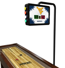 Load image into Gallery viewer, West Virginia Mountaineers 12&#39; Shuffleboard Table