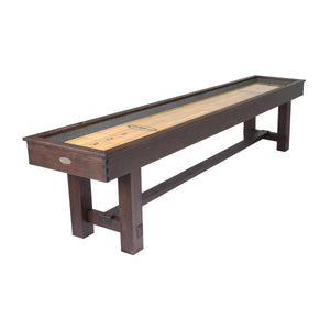 IMPERIAL RENO WEATHERED DARK CHESTNUT 12' SHUFFLEBOARD TABLE