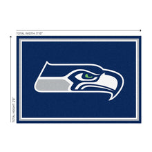 Load image into Gallery viewer, Seattle Seahawks 3x4 Area Rug