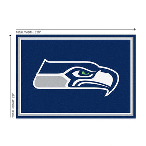 Seattle Seahawks 3x4 Area Rug