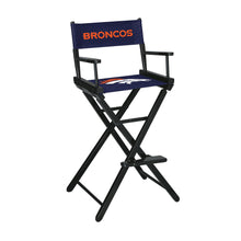 Load image into Gallery viewer, Denver Broncos Bar Height Directors Chair