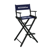 Load image into Gallery viewer, Seattle Seahawks Bar Height Directors Chair
