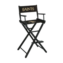 Load image into Gallery viewer, New Orleans Saints Bar Height Directors Chair