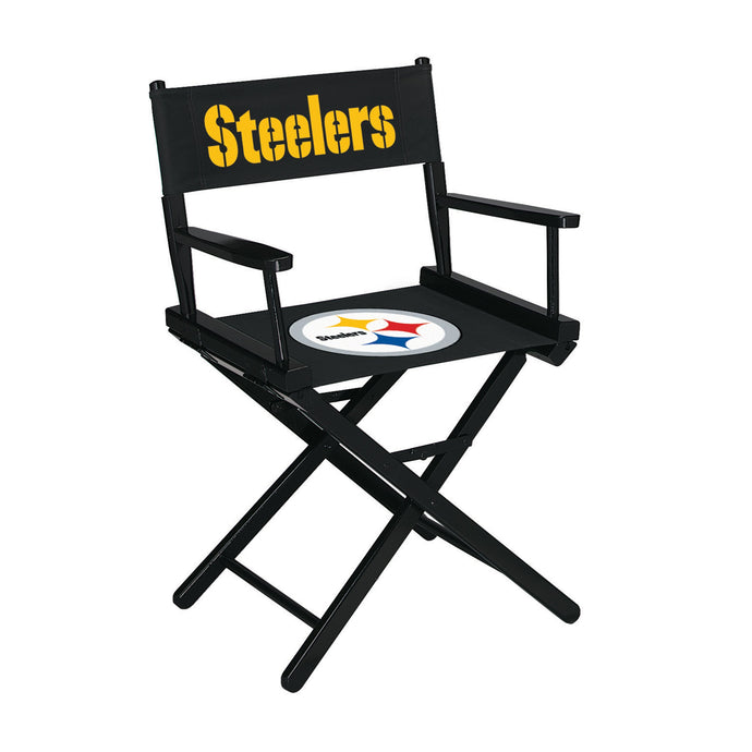 Pittsburgh Steelers Table Height Directors Chair