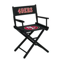 Load image into Gallery viewer, San Francisco 49ers Table Height Directors Chair