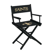 Load image into Gallery viewer, New Orleans Saints Table Height Directors Chair
