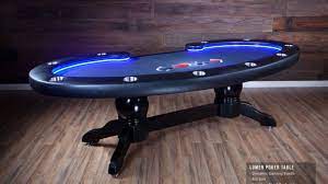 BBO Lumen HD LED Poker Table