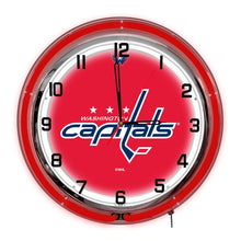 Load image into Gallery viewer, Washington Capitals 18&quot; Neon Clock