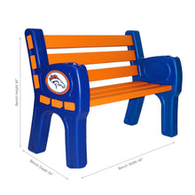 Load image into Gallery viewer, Denver Broncos Park Bench