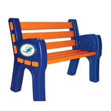 Load image into Gallery viewer, Miami Dolphins Park Bench