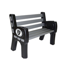 Load image into Gallery viewer, Las Vegas Raiders Park Bench