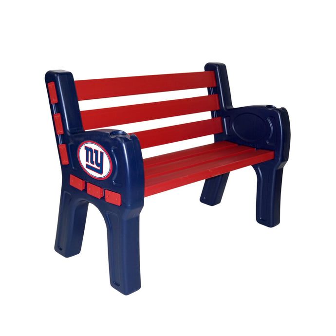 New York Giants Park Bench