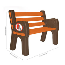 Load image into Gallery viewer, Cleveland Browns Park Bench