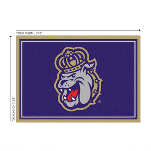 JMU Dukes 3x4 Area Rug