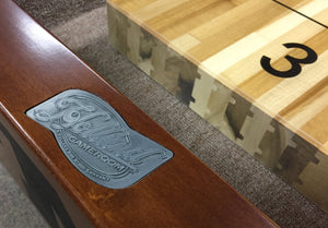 North Carolina Tar Heels 12' Shuffleboard Table