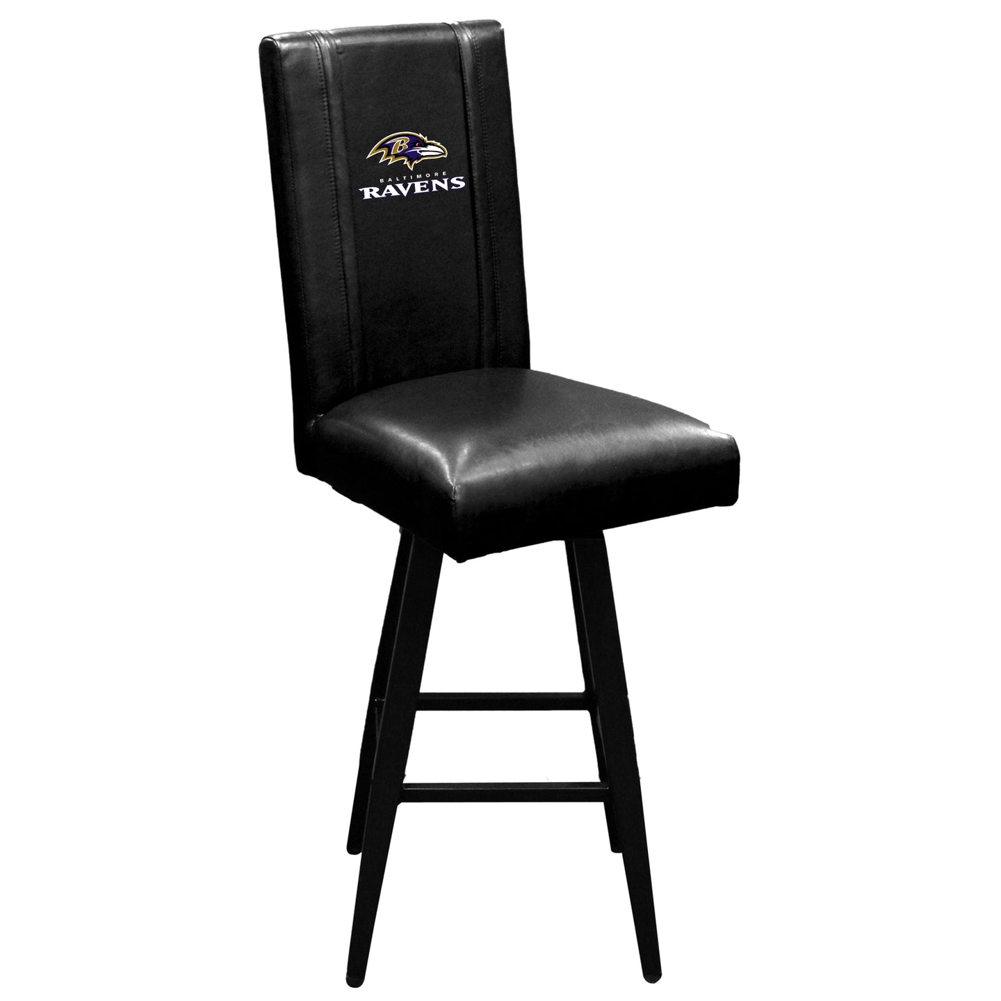 Swivel Bar Stool 2000 With Baltimore Ravens Secondary Logo