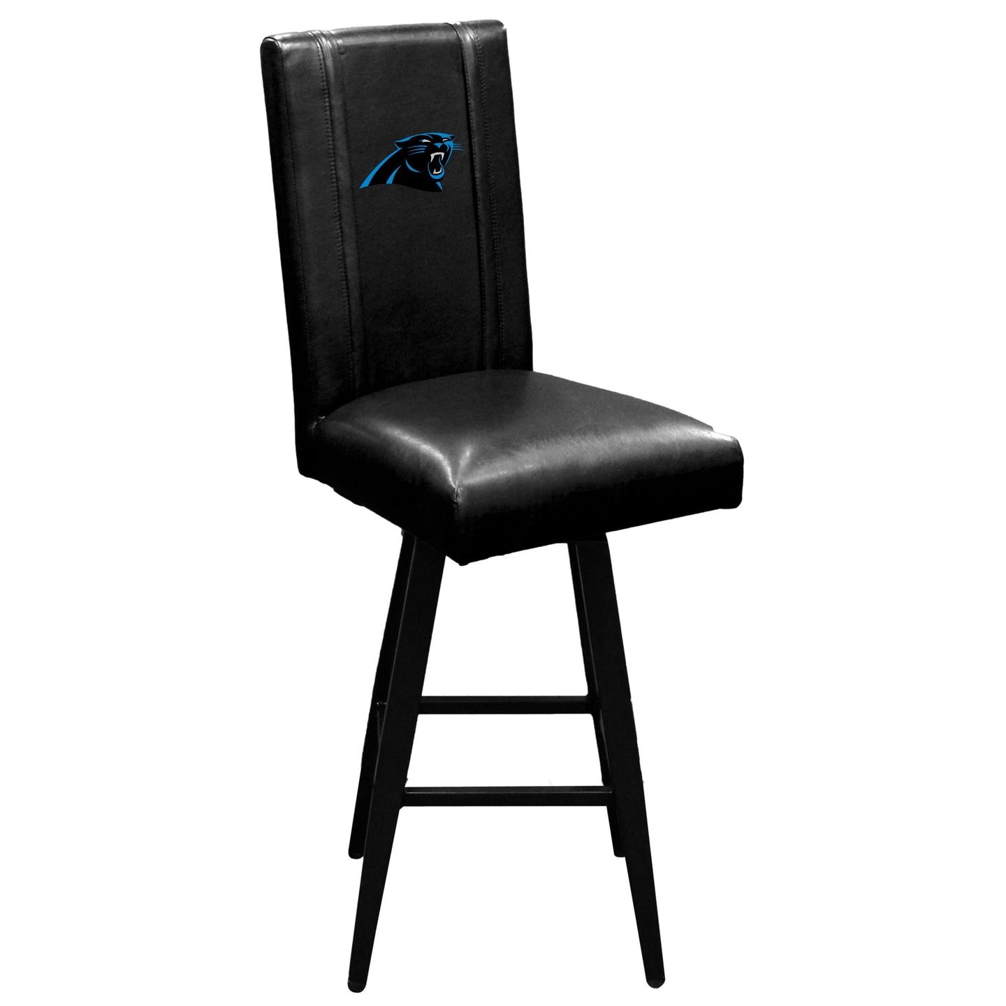 Swivel Bar Stool 2000 With Carolina Panthers Primary Logo