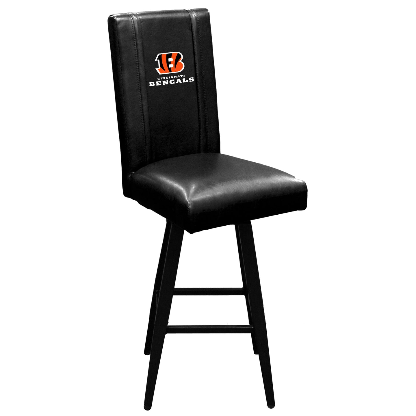 Swivel Bar Stool 2000 With Cincinnati Bengals Secondary Logo