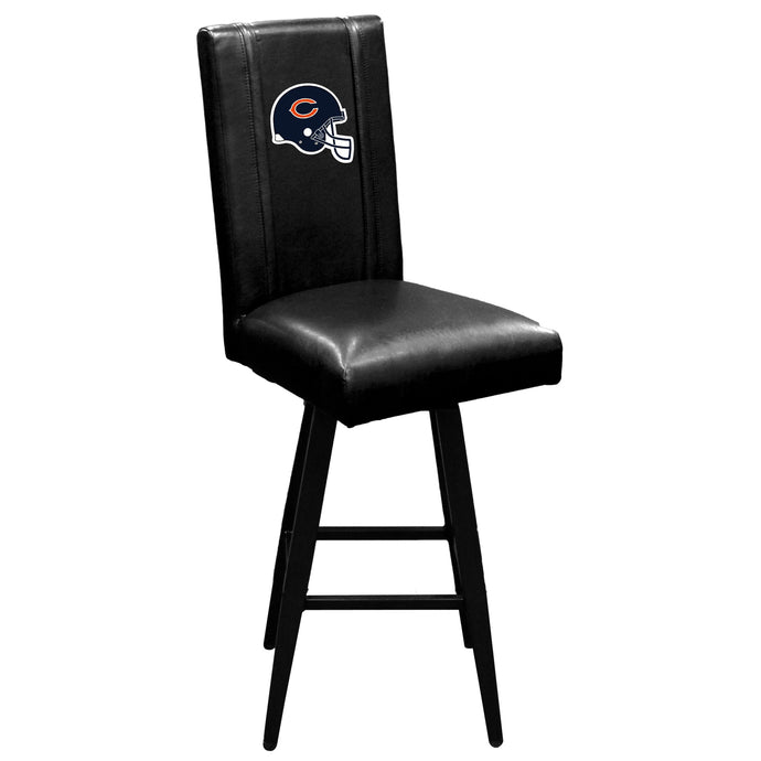 Swivel Bar Stool 2000 With Chicago Bears Helmet Logo