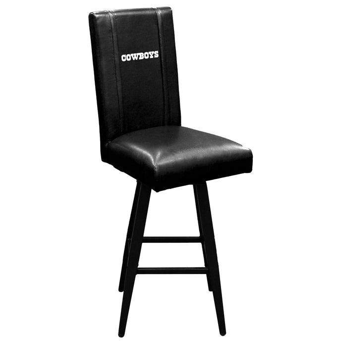 Swivel Bar Stool 2000 With Dallas Cowboys Secondary Logo