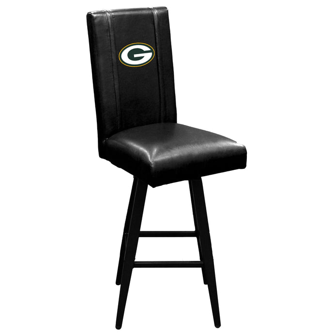 Swivel Bar Stool 2000 With Green Bay Packers Primary Logo