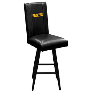 Swivel Bar Stool 2000 With Green Bay Packers Secondary Logo