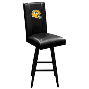 Swivel Bar Stool 2000 With Green Bay Packers Helmet Logo