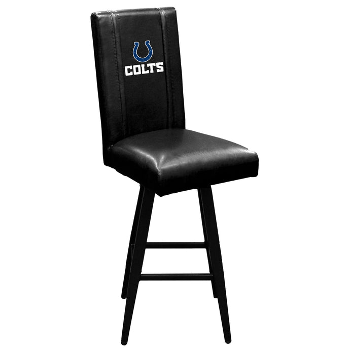 Swivel Bar Stool 2000 With Indianapolis Colts Secondary Logo