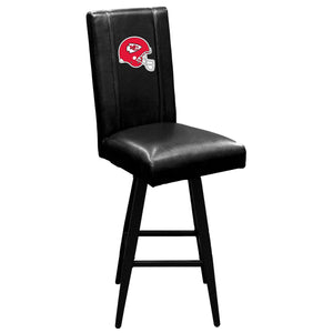 Swivel Bar Stool 2000 With Kansas City Chiefs Helmet Logo