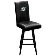 Swivel Bar Stool 2000 With Miami Dolphins Primary Logo