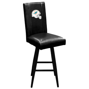 Swivel Bar Stool 2000 With Miami Dolphins Helmet Logo