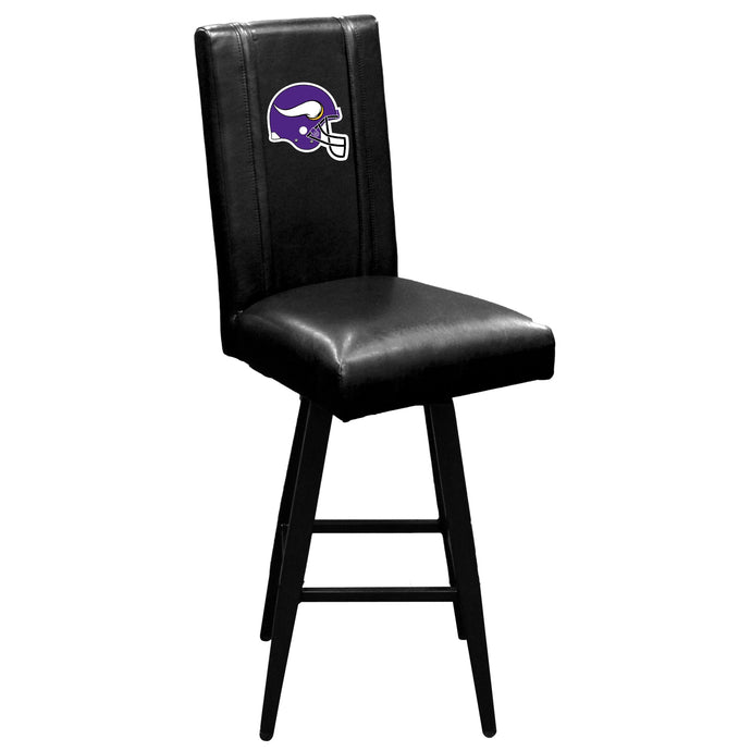 Swivel Bar Stool 2000 With Minnesota Vikings Helmet Logo