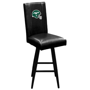 Swivel Bar Stool 2000 With New York Jets Helmet Logo