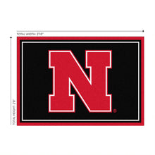 Load image into Gallery viewer, Nebraska Cornhuskers 3x4 Area Rug