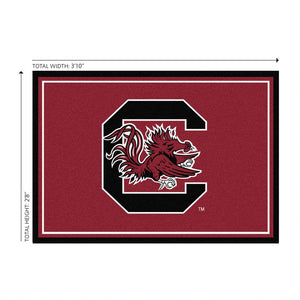 South Carolina Gamecocks 3x4 Area Rug