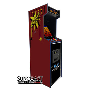 SUNCOAST Full Size Multicade Arcade Machine | 412 Games Graphics Option E