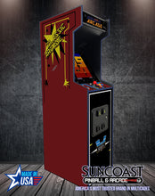 Load image into Gallery viewer, SUNCOAST Full Size Multicade Arcade Machine | 60 Games Graphic Option E