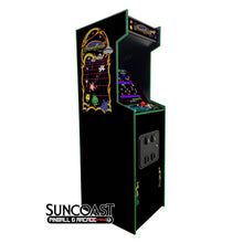 Load image into Gallery viewer, SUNCOAST Full Size Multicade Arcade Machine With 412 Games Graphics Option F