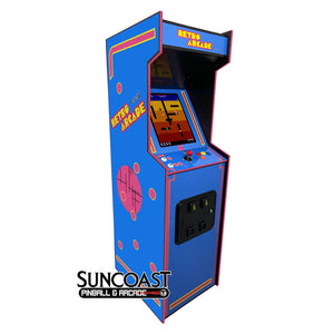 SUNCOAST Full Size Multicade Arcade Machine | 412 Games Graphic Option D