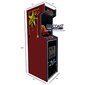 SUNCOAST Full Size Multicade Arcade Machine | 412 Games Graphics Option E