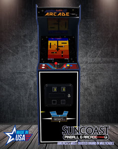 SUNCOAST Full Size Multicade Arcade Machine | 412 Games Graphics Option E