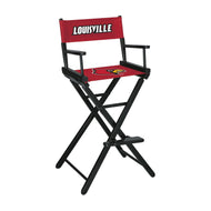 Louisville Cardinals Bar Height Directors Chair