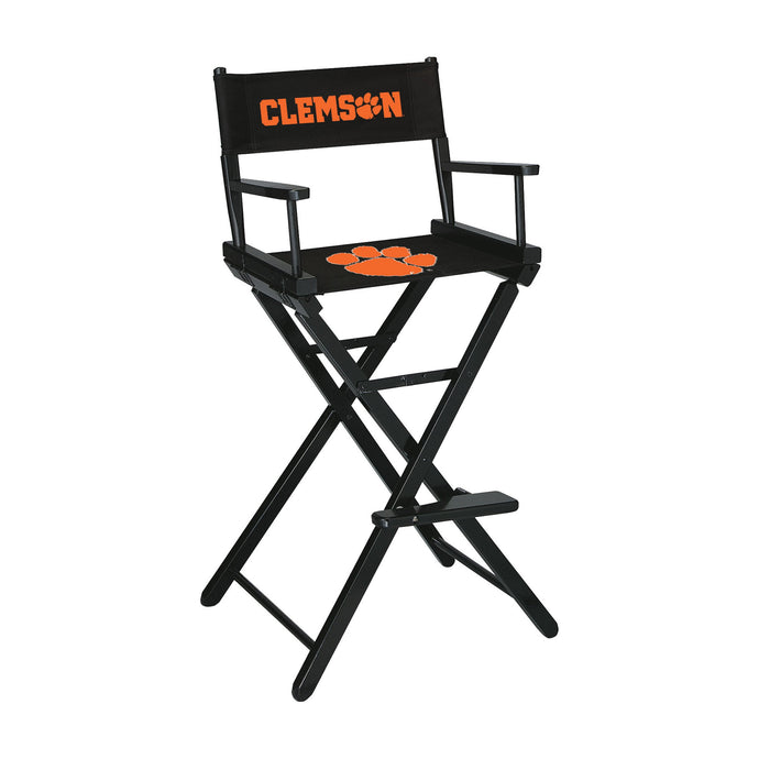 Clemson Tigers Bar Height Directors Chair