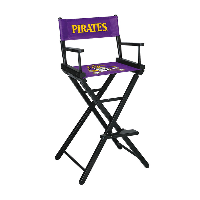 East Carolina Pirates Bar Height Directors Chair